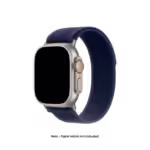 Midnight Blue Pull Tab Nylon Weave Apple WatchBand (38/40/41mm)