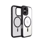 Black Armour MagSafe Phone Case Cover For iPhone 16