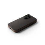 Black-Beige Leatherite MagSafe Phone Case Cover for iPhone 17 - Image 10