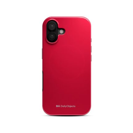 Red Enamel Bumper MagSafe iPhone 17 Case