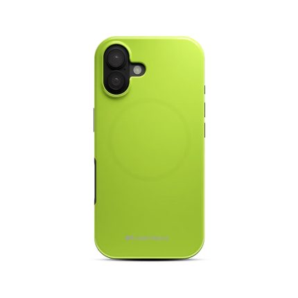 Lime Enamel Bumper MagSafe iPhone 17 Case