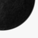 Orb Vegan Leather Mouse Pad - Black - Image 4