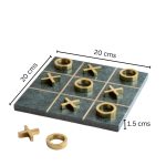 Marble Tic Tac Toe Game – Green - Image 5