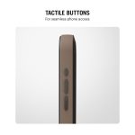 Black-Beige Leatherite MagSafe Phone Case Cover for iPhone 17 - Image 8