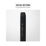 Navy Blue-Grey Leatherite MagSafe Phone Case Cover for iPhone 17 - Image 8