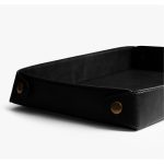 Valet Vegan Leather Tray - Black - Image 2