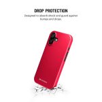 Red Enamel Bumper MagSafe iPhone 17 Case - Image 4