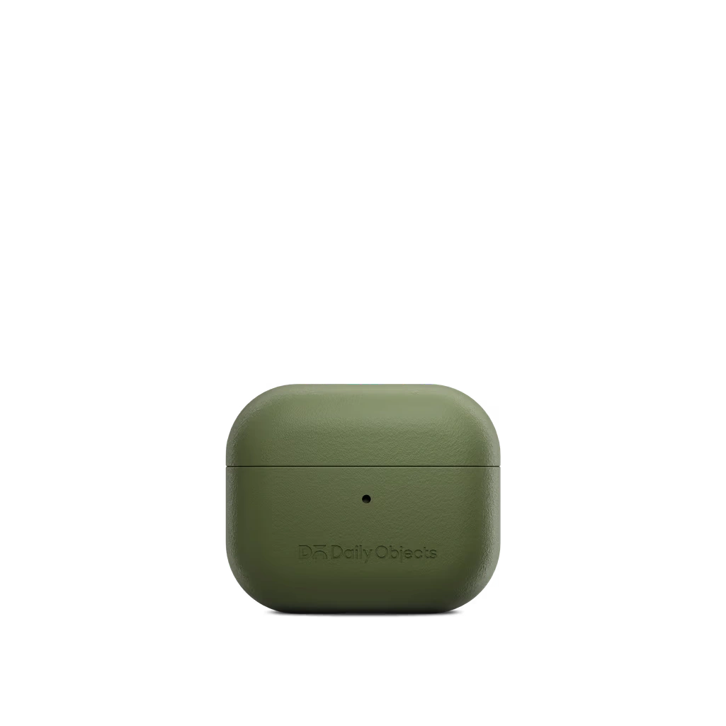Green Leatherite AirPods Pro 2 Case Cover - Image 1