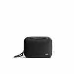 Black Ripstop Vault Tech Organiser - Small in Black – Back View | KlippiK