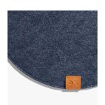 Orb Felt Duo Mouse Pad - Blue