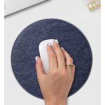 Orb Felt Duo Mouse Pad - Blue