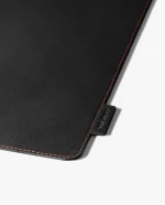 Red-Black Snap On Organiser Desk Mat with Cable Holder + Phone Mount