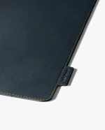 Mustard-Blue Snap On Organiser Desk Mat with Cable Holder + Phone Mount