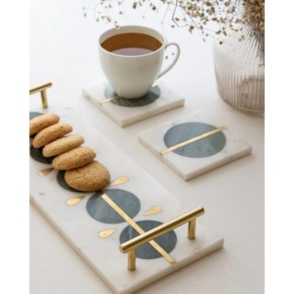 Orb Felt Duo Mouse Pad – Blue