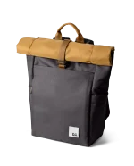 Amber-Charcoal Miles Roll Top Backpack
