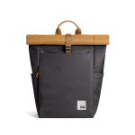 Amber-Charcoal Miles Roll Top Backpack