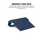 Arete Laptop Stand - Blue by DailyObjects — view 9