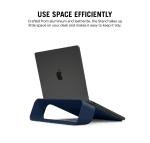 Arete Laptop Stand - Blue | Platform Collection | KlippiK Kuwait UAE Saudi