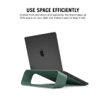 Arete Laptop Stand - Green | Platform Collection | KlippiK Kuwait UAE Saudi