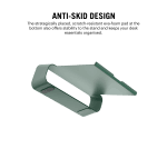 Arete Laptop Stand - Green | Platform Collection | KlippiK Kuwait UAE Saudi