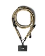 Beige Crossbody Phone Lanyard - Cord