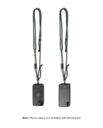 Beige-Green Crossbody Phone Lanyard - Cord