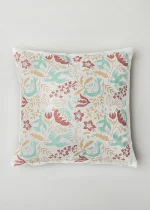 Yellow Dwelling Birds Paradise Cushion Cover — view 2