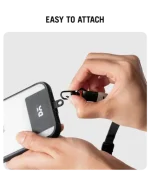 Black Crossbody Phone Lanyard - Strap