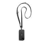 Black Crossbody Phone Lanyard - Strap