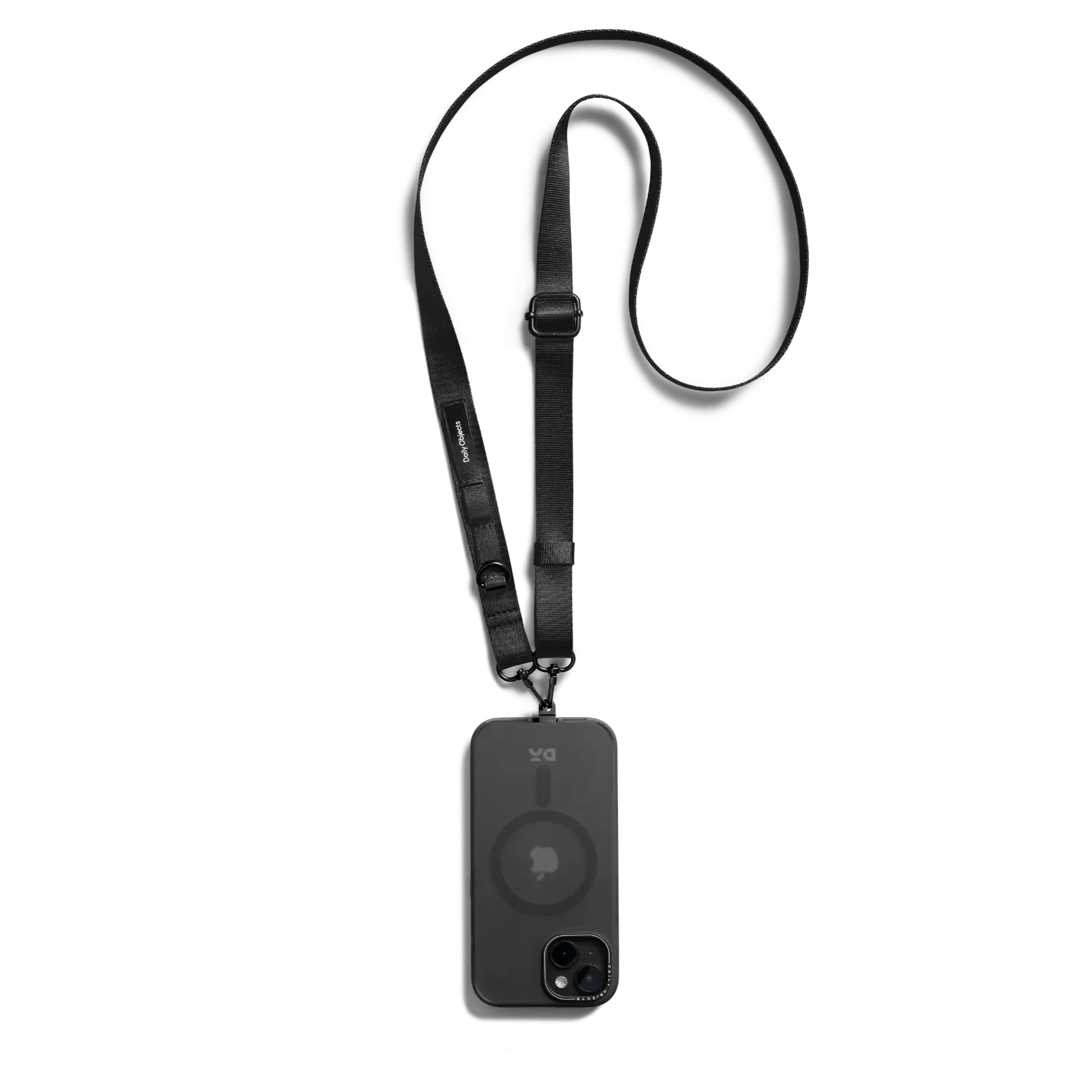 Black-Crossbody-Utility-Phone-Lanyard-Strap Black Crossbody Utility Phone Lanyard - Strap