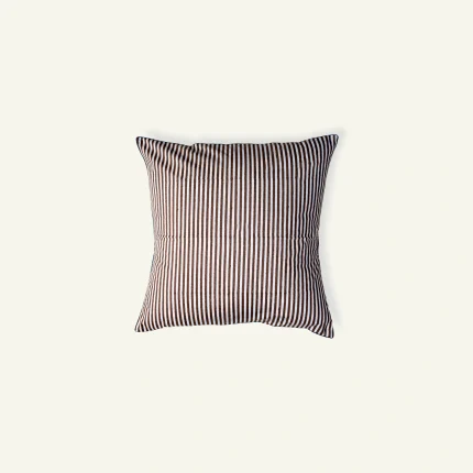 Brown Indigo Silent stripes Body Cushion Cover