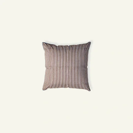 Brown Indigo Silent stripes Body Cushion Cover