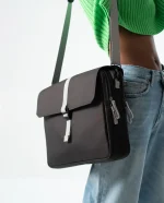 Charcoal Mantle Messenger Bag