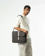 Charcoal Mantle Messenger Bag