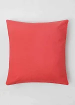 Yellow Dwelling Cherry Red Cushion Cover - Red (24" x 24") — view 2