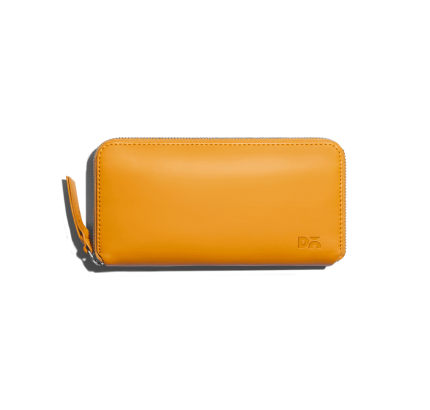 Chrome Yellow Vegan Leather Women's Classic Wallet | Online Shopping | Kuwait UAE Saudi