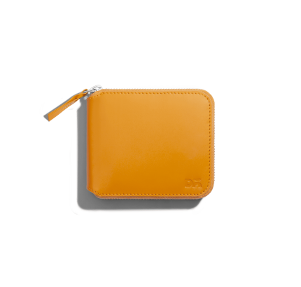 Get Amazing Vegan Zip Wallet for women - Chrome Yellow | Online Shopping | Klippik Kuwait UAE Saudi