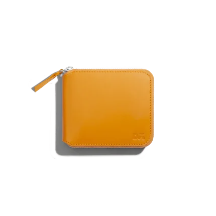 Get Amazing Vegan Zip Wallet for women - Chrome Yellow | Online Shopping | Klippik Kuwait UAE Saudi