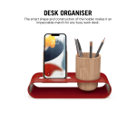 Cirque Phone and Pen Stand - Red | Shop Online - Platform Collection | Klippik Kuwait UAE Saudi
