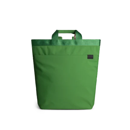 Seagrass Pivot Carrypack front view — DailyObjects Marine Weave recycled-nylon daypack