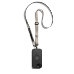 Grey Crossbody Utility Phone Lanyard - Strap