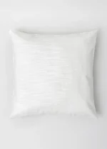 Yellow Dwelling Ice Blue Gingham Cushion Cover (20" x 20") — view 4