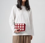 Cherry Gingham Sol Box Shoulder Bag | Shop Online | KlippiK Kuwait UAE Saudi