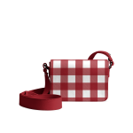 Cherry Gingham Sol Box Shoulder Bag | Shop Online | KlippiK Kuwait UAE Saudi