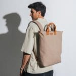 Khaki Beige Pilot Backpack | Klippik | Best Backpacks | Online Shopping | Kuwait UAE Saudi