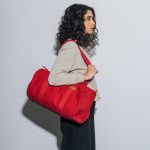 Crimson Red Swing Duffle Bag | Klippik | Best Duffle Bags | Online Shopping | Kuwait UAE Saudi