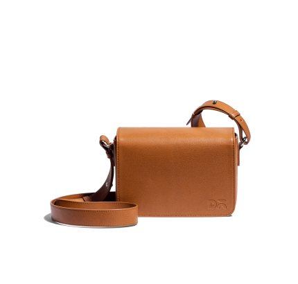 Tan - Sol Box Shoulder Bag | Online Shopping | KlippiK Kuwait UAE Saudi | Online Shopping | KlippiK Kuwait UAE Saudi