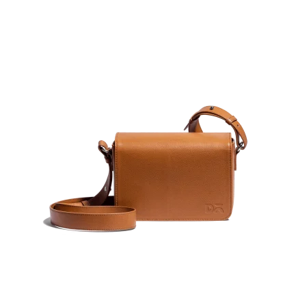 Tan - Sol Box Shoulder Bag | Online Shopping | KlippiK Kuwait UAE Saudi | Online Shopping | KlippiK Kuwait UAE Saudi