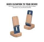 Mount Adjustable Phone Stand - Blue | Klippik Platform Collection | Kuwait UAE Saudi