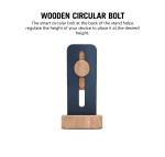 Mount Adjustable Phone Stand - Blue | Klippik Platform Collection | Kuwait UAE Saudi